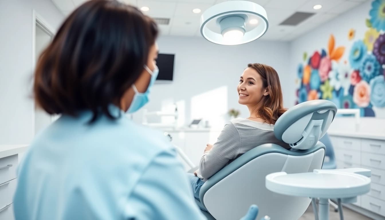 Experience the welcoming atmosphere of newsmilelife in a modern dental office.