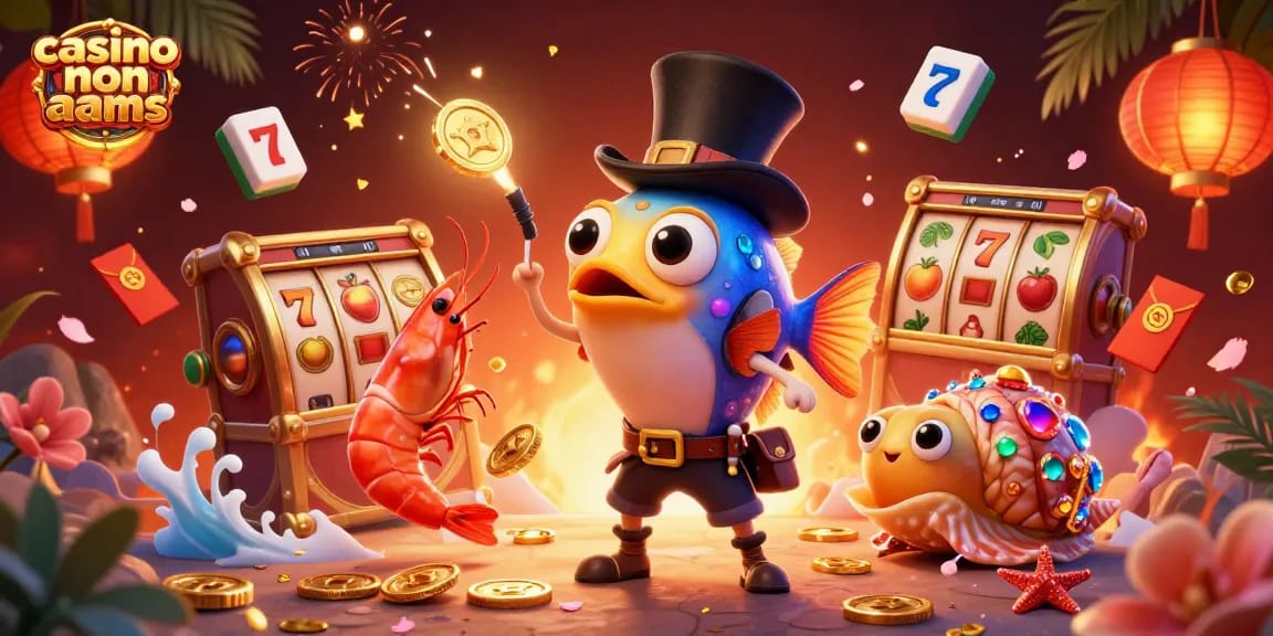 Gioca nei casino non AAMS con pesce angler, gamberetto pirata e chiocciola tesoro.