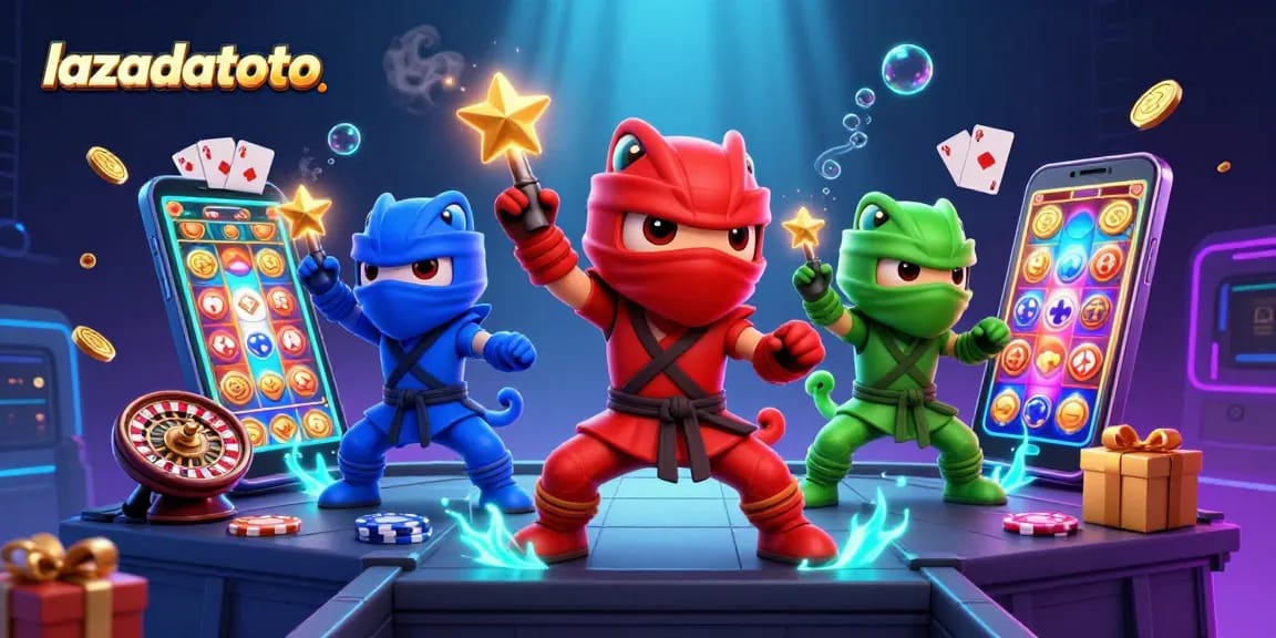 Engage with lazadatoto by experiencing thrilling slot game action with vibrant 3D characters.