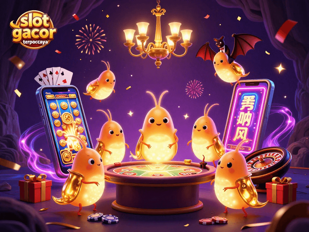 Mainkan slot gacor terpercaya dengan cahaya glowworms yang unik dan aktivitas kasino meriah.