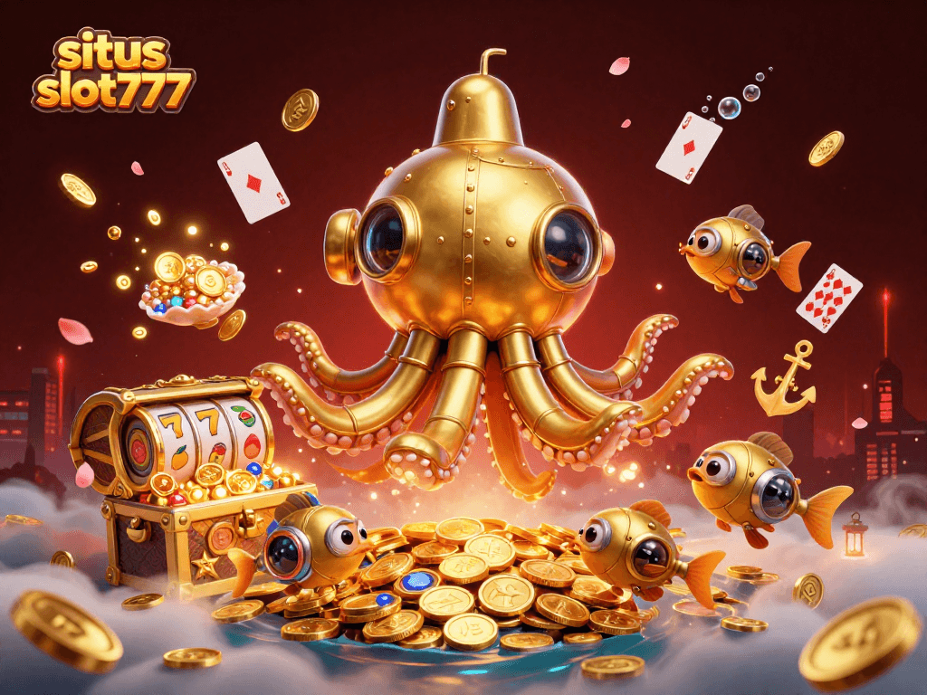 Spin the reels on situs slot777 to unleash jackpots amidst golden treasures!