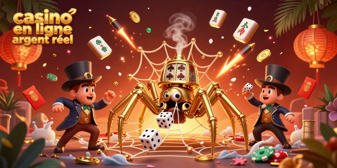 Jouez à des jeux passionnants sur un casino en ligne argent réel, profitant d'une expérience immersive.
