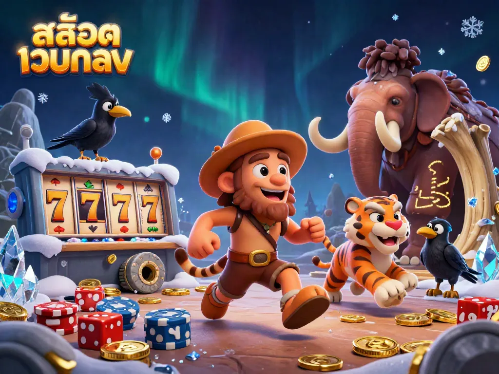 Experience thrilling gameplay with สล็อตเว็บตรง in an ultra-detailed casino scene