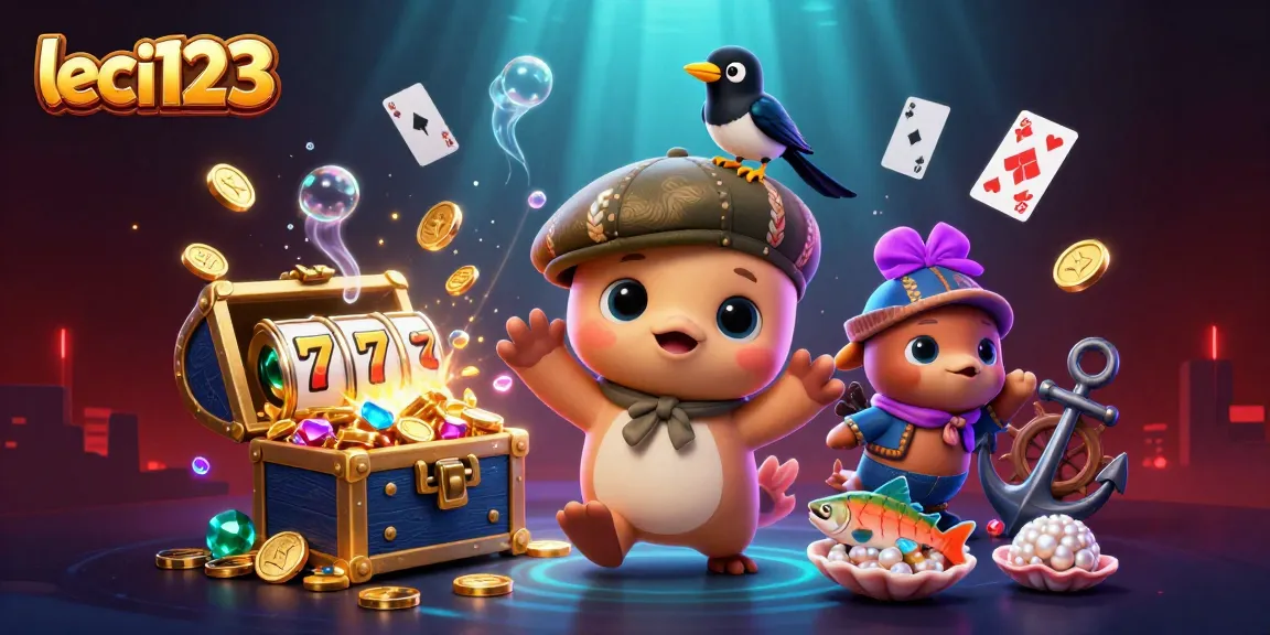 Join the adventure in leci123 with a playful baby Nessie and gold treasure.