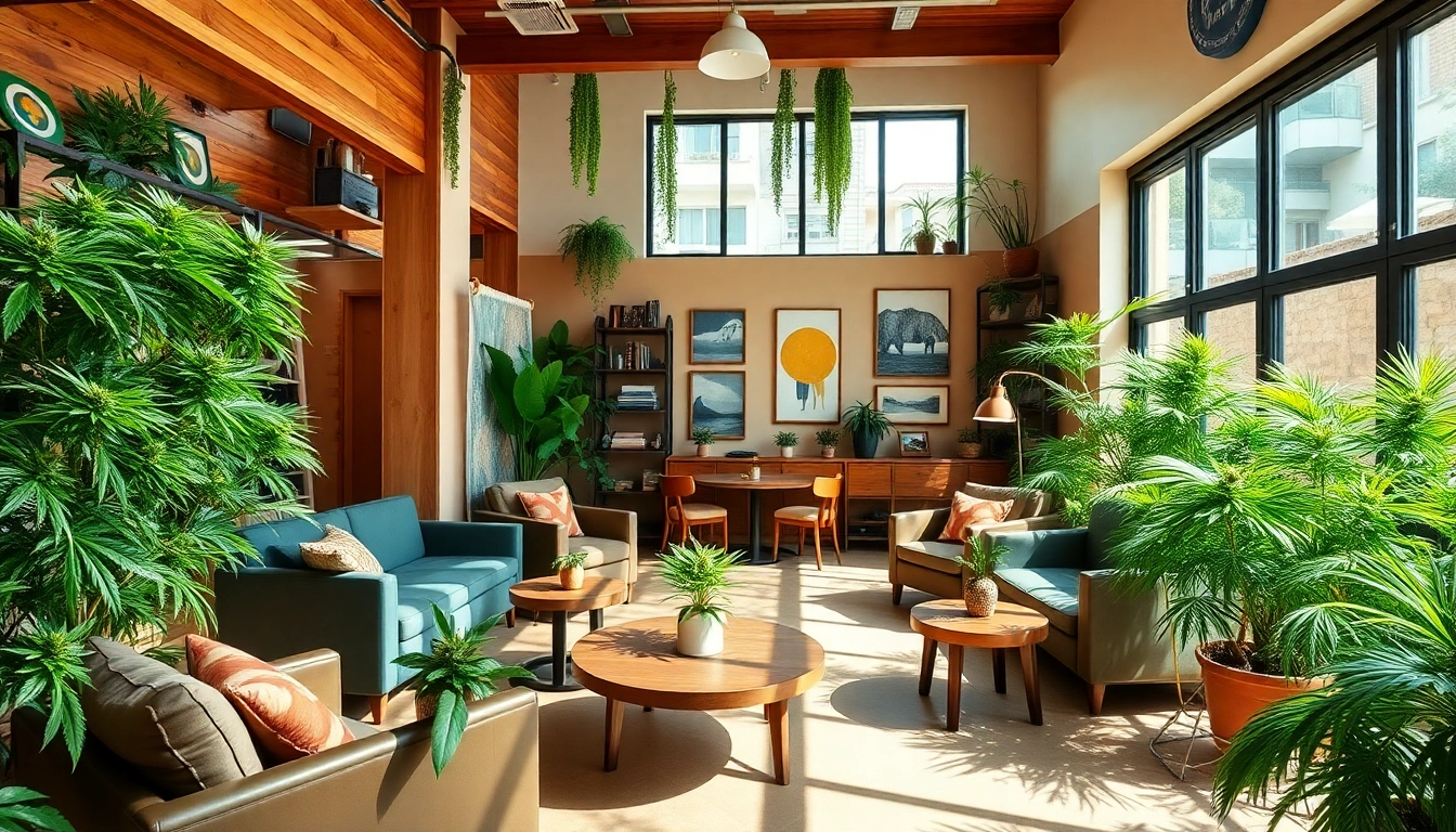 Enjoying socializing at Clubs Cannabis Lloret De Mar with a cozy and inviting atmosphere.