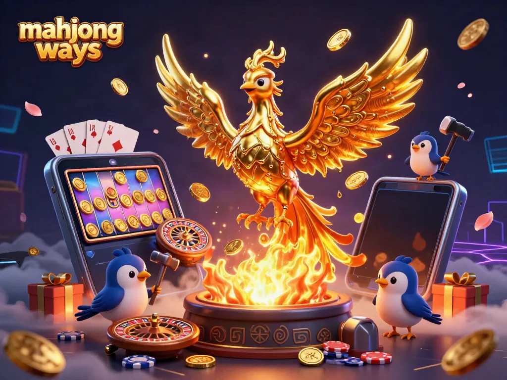 Spin the reels and win big with mahjong ways in this vibrant casino scene.