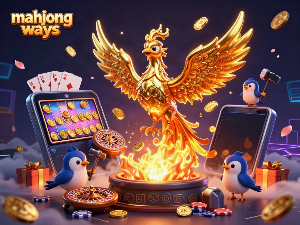 Spin the reels and win big with mahjong ways in this vibrant casino scene.