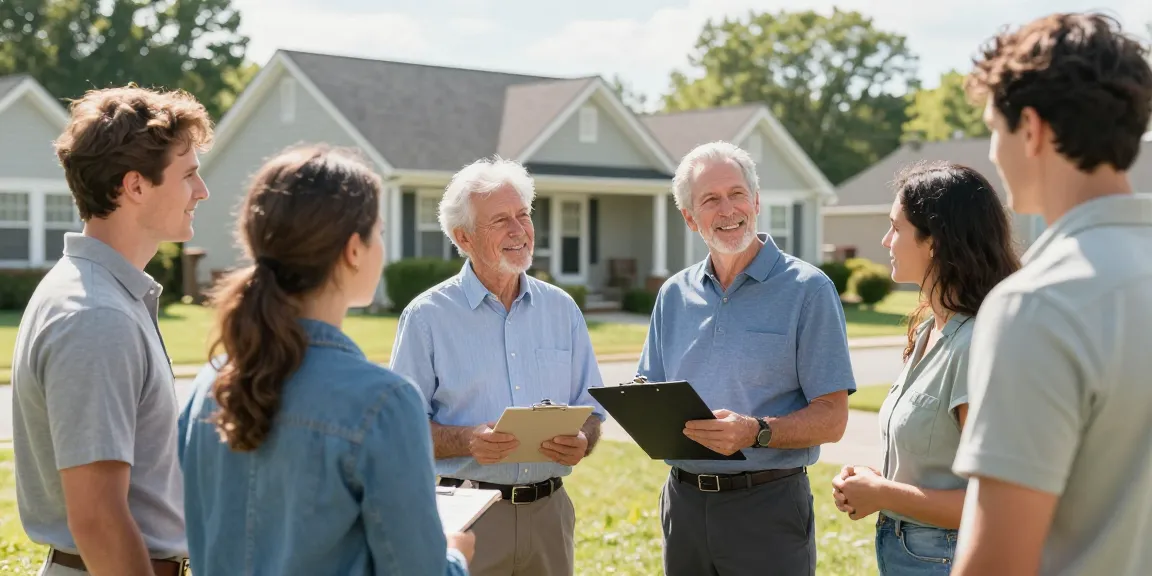 Home buyers in Johnson City Tennessee evaluating property with trusted local services.