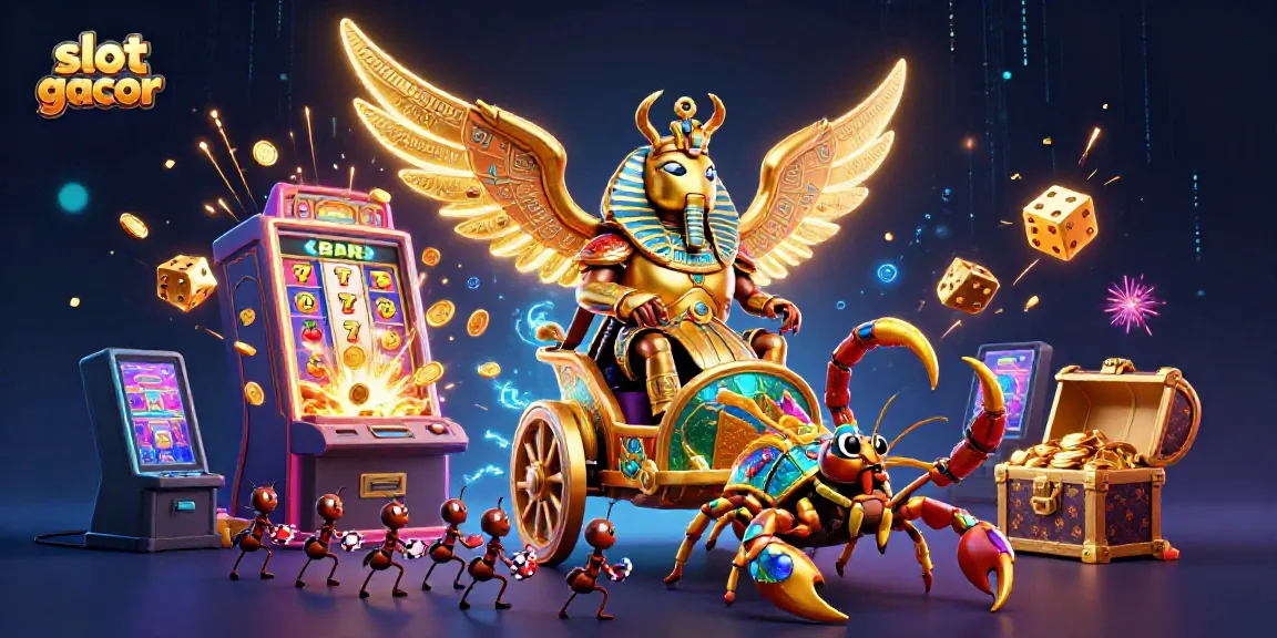 Join the excitement of slot gacor with dazzling casino visuals and vibrant jackpot imagery
