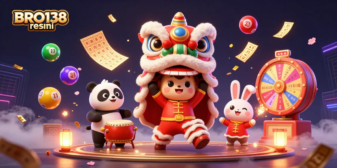 Engage with excitement at BRO138 resmi where colorful lottery balls and charismatic characters create vibrant gaming moments.