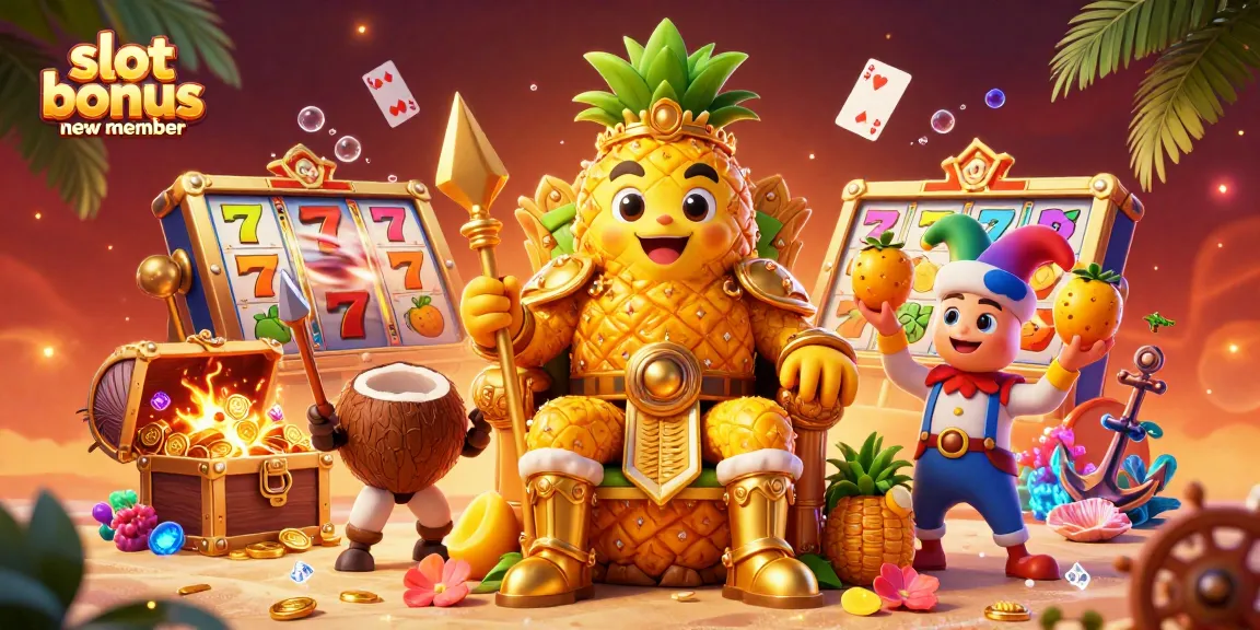 Spin to win with the slot bonus new member as you join the casino adventure with vibrant characters and magical treasures.