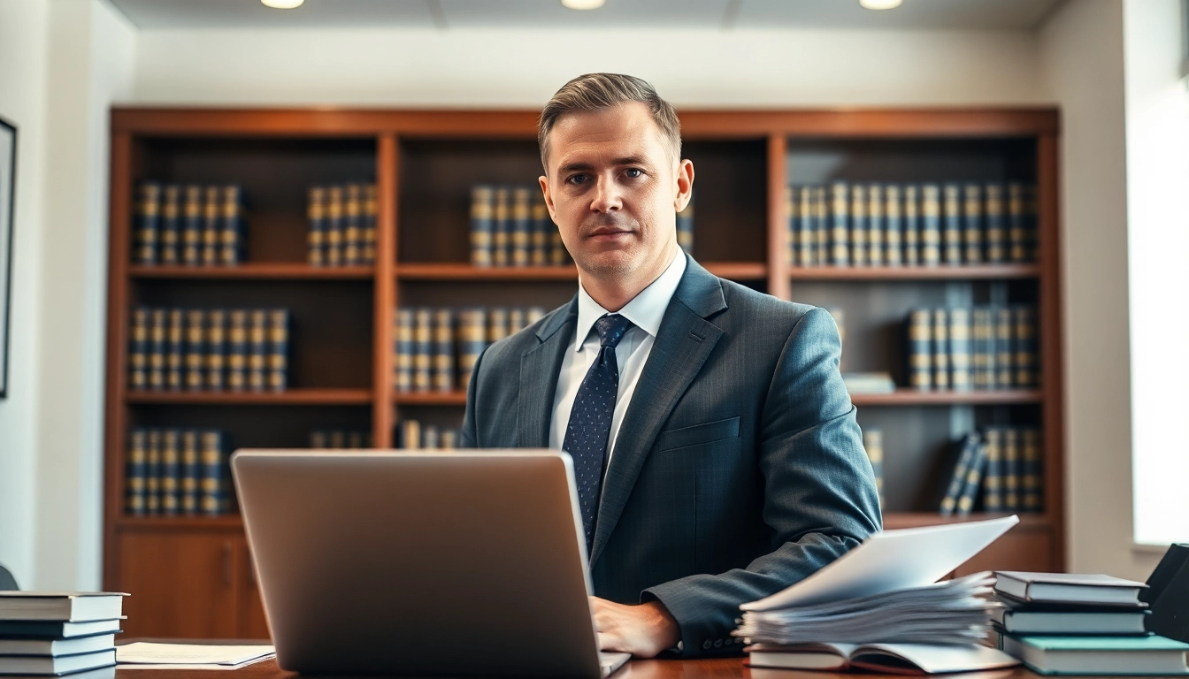Clearwater truck accident lawyer providing expert legal advice in a professional office setting.