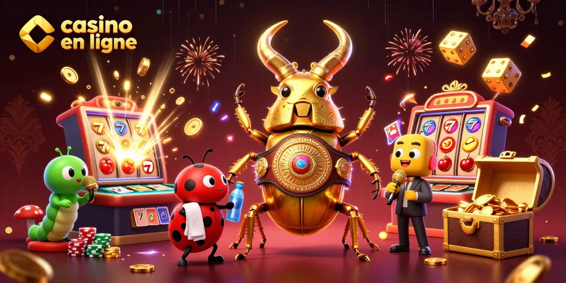 Gagnez avec les machines à sous dans un casino en ligne rempli d'excitation et de couleurs.