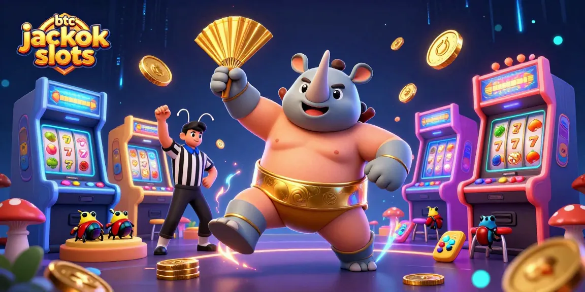 Experience the thrill of btc jackpot slots with vibrant characters and dynamic gaming elements.