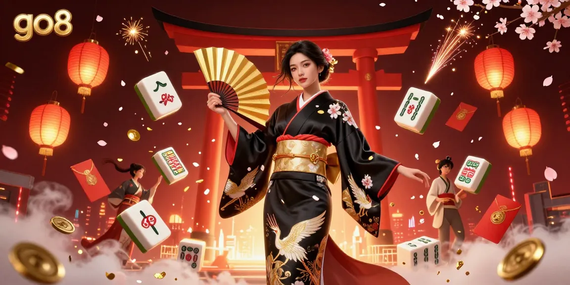 Join the action at go8 with a vibrant casino scene featuring high-stakes slot reels and lucky symbols.