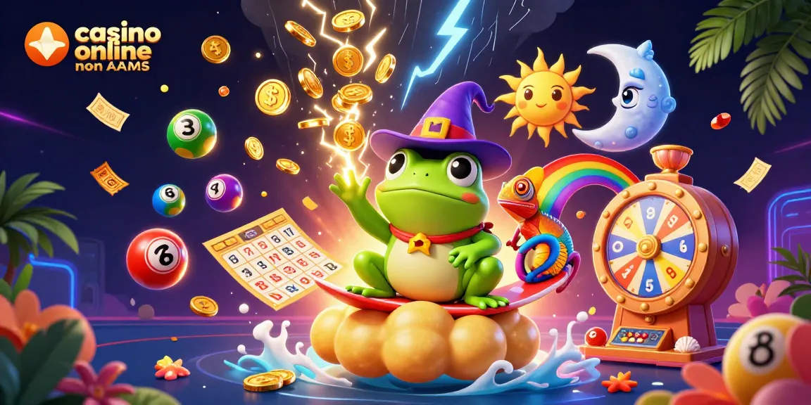 Scopri un gameplay avvincente nei casinò online non AAMS, con personaggi vivaci ed elementi dinamici.