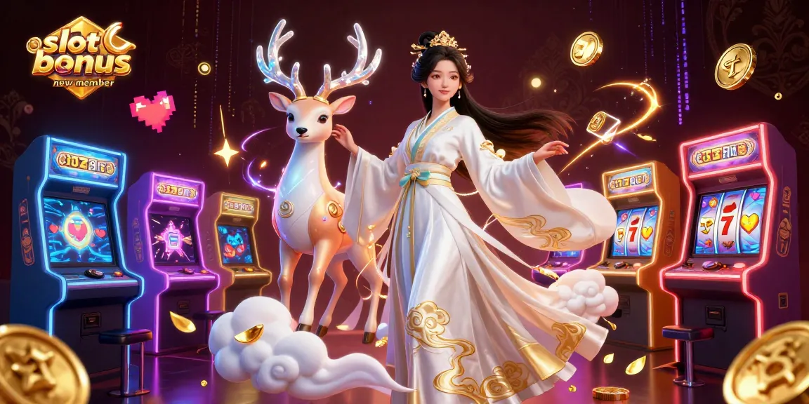 Experience thrilling wins with the slot bonus new member offers amidst a vibrant casino scene.