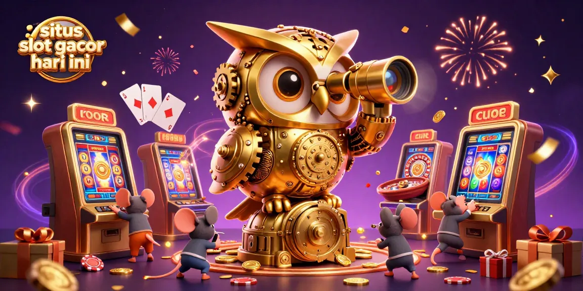Menangkan jackpot di situs slot gacor hari ini dengan keseruan mesin slot penuh warna dan koin emas jatuh.