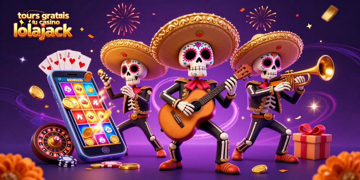 Experience the thrill at tours gratuits du casino lolajack with vibrant 3D illustrations.
