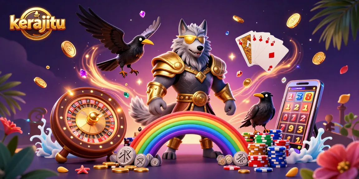 Experience exciting gameplay at kerajitu with rich casino elements and mythical characters.