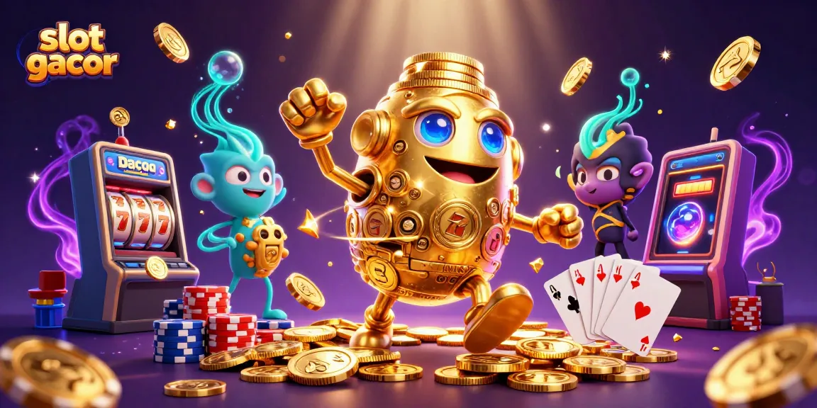 Slot gacor menghadirkan aksi menghadapi slot mesin dan koin emas menari di antara kemerlip permata.